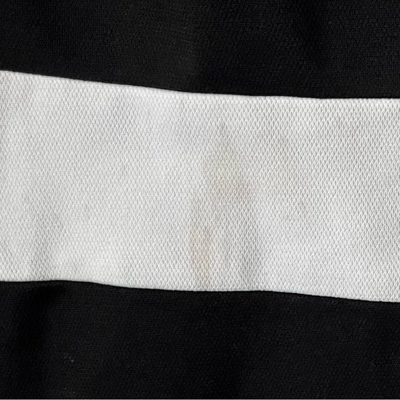 ADIDAS YOUTH-Black Track Pants White Stripe Size L Youth - Picture 7 of 8